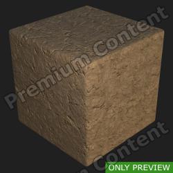 PBR Substance Material of Rock